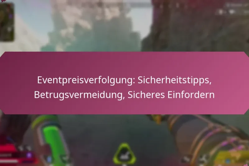 Eventpreisverfolgung: Sicherheitstipps, Betrugsvermeidung, Sicheres Einfordern