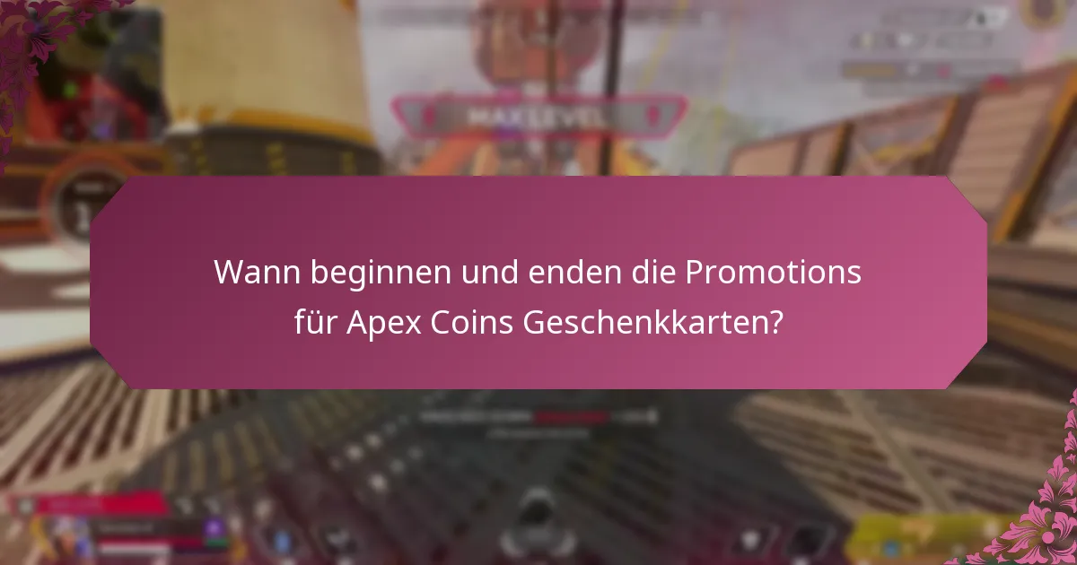 Wie kann ich die Promotions für Apex Coins Geschenkkarten einlösen?