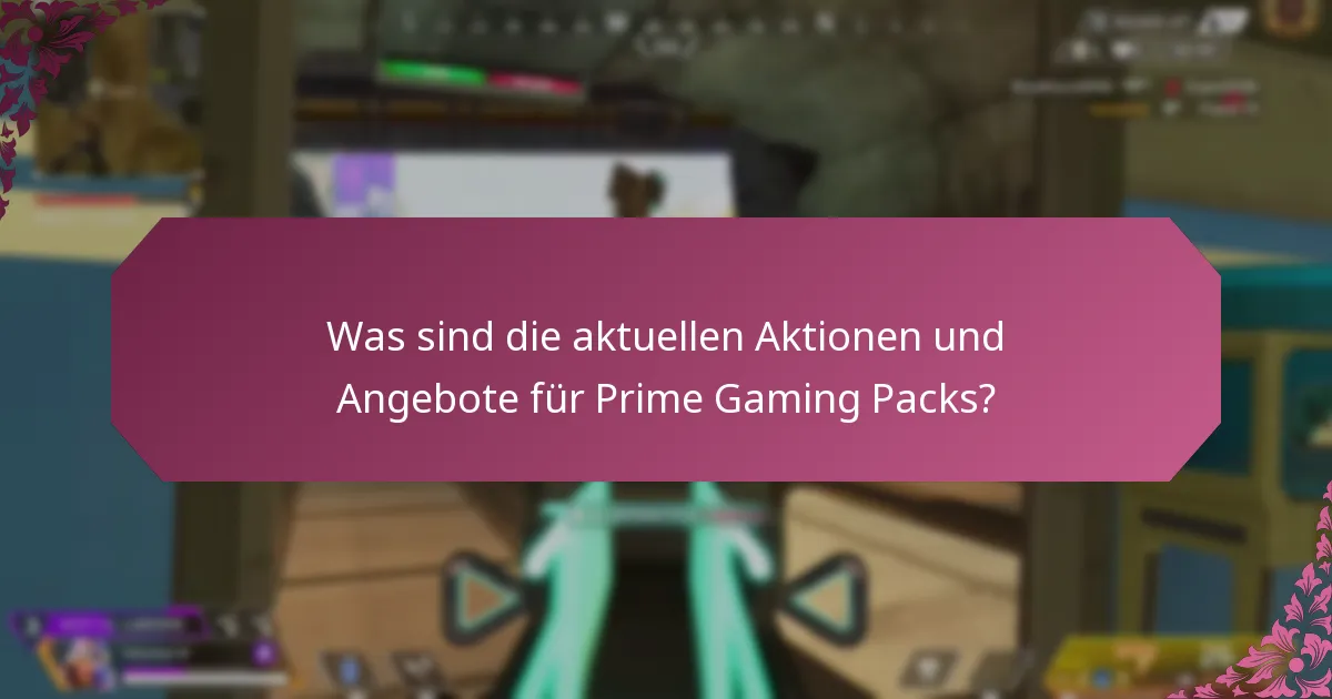Wie greife ich auf Prime Gaming Packs zu und löse sie ein?