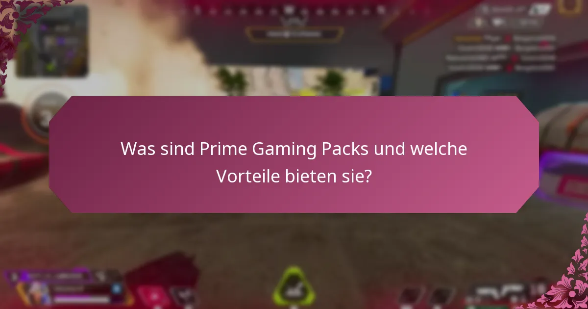 Wie funktioniert das Stapeln von Belohnungen mit Prime Gaming Packs?