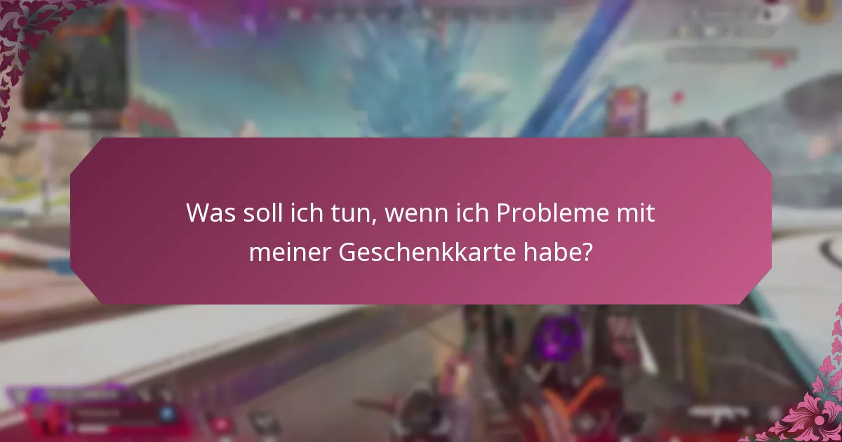Wie löse ich Apex Coins Geschenkkarten ein?