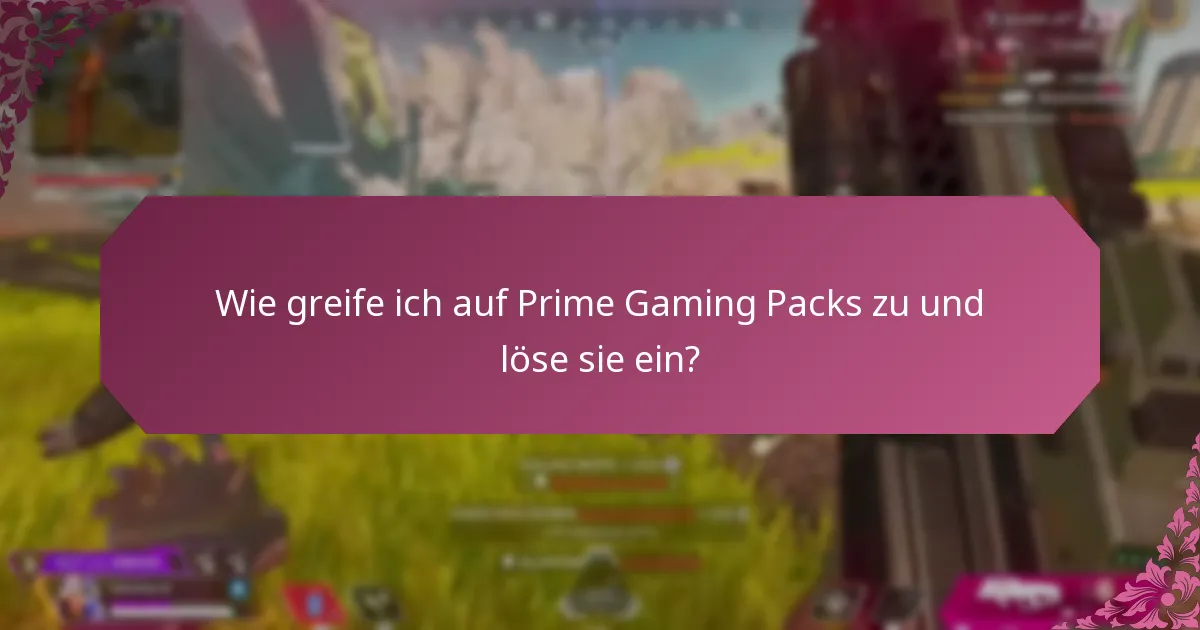Was sind die aktuellen Aktionen und Angebote für Prime Gaming Packs?