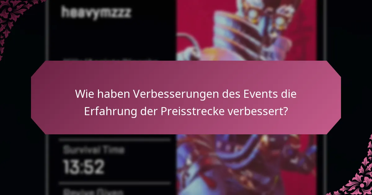 Wie nimmt man an der Event Prize Track teil?