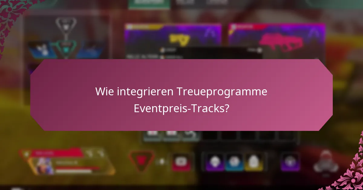 Was sind die besten Praktiken für die Implementierung von Eventpreis-Tracks?