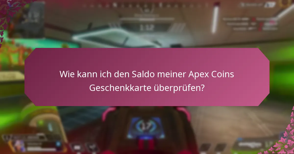 Wo kann ich Apex Coins Geschenkkarten kaufen?